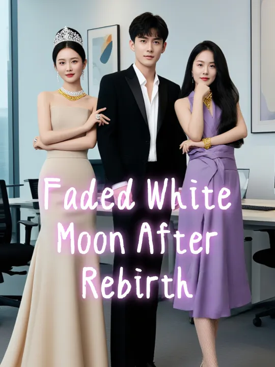 Faded White Moon After Rebirth
